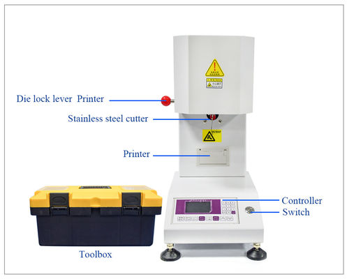 خرید تجهیزات آزمایش پلاستیک پلی پروپیلن پی پی، دستگاه های آزمایش شاخص جریان ذوب برای آزمایش پلیمر online manufacture