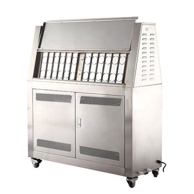 OEM پلاستیک شتاب دهنده UV دستگاه اتاق آزمون پیری برای شبیه سازی آزمایش آب و هوا