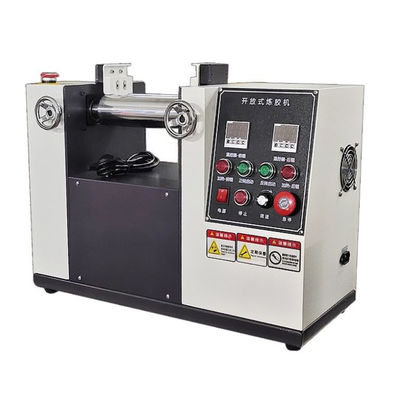 دستگاه مخلوط کن لاستیک آسیاب باز با قیمت کارخانه با سختی غلتک 50 تا 60HRC و مشخصات 750*380*600 میلی متر برای تولید 300 مجموعه در ماه